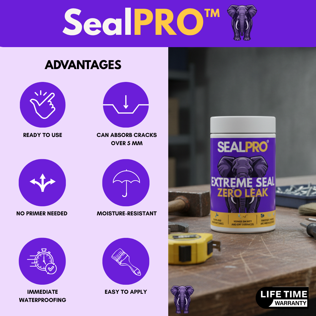 SealPRO™ | Transparent Waterproof Anti-Leak Resin